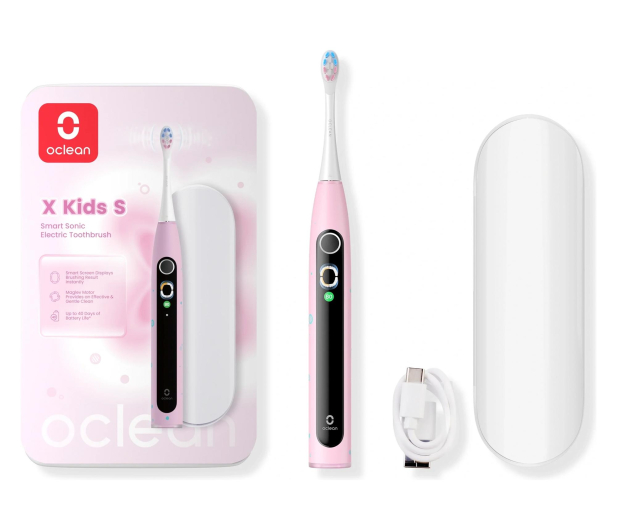 Oclean Oclean Szczoteczka soniczna X Kids S (różowa) - 1568707 - zdjęcie